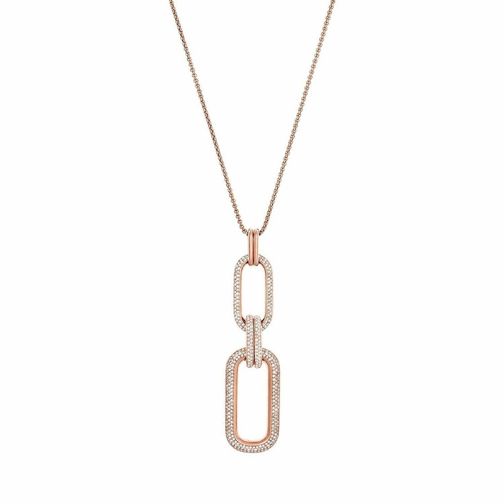Michael Kors Iconic Links Rose Gold Necklace